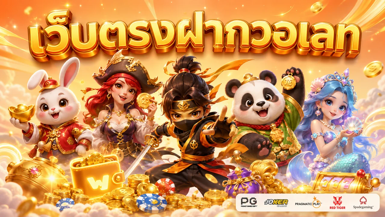 เว็บตรงฝากวอเลท